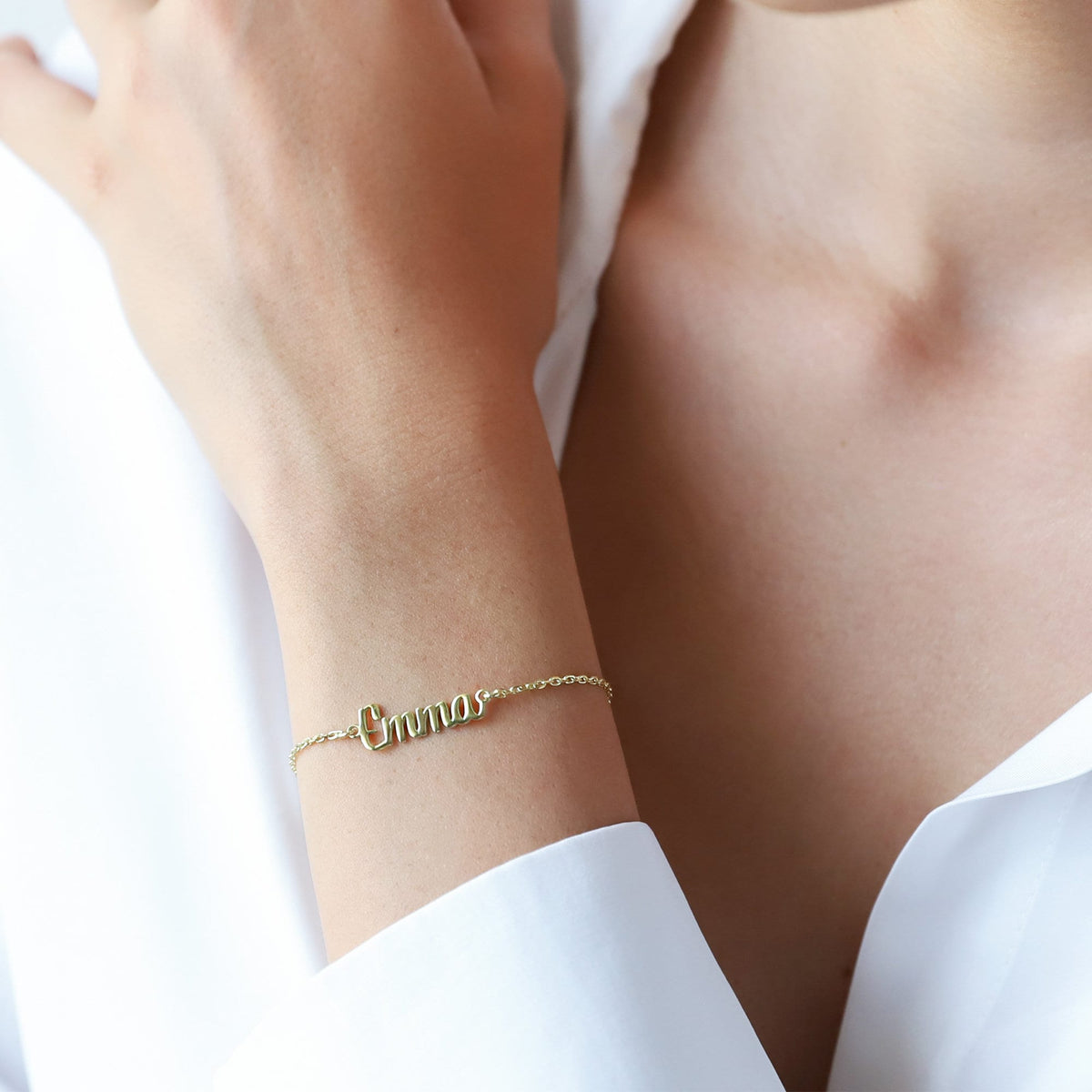 Custom Friendship Bracelet • Gold Name Bracelet with Birthstone • Personalized Couple Bracelet • Mothers Day Gift