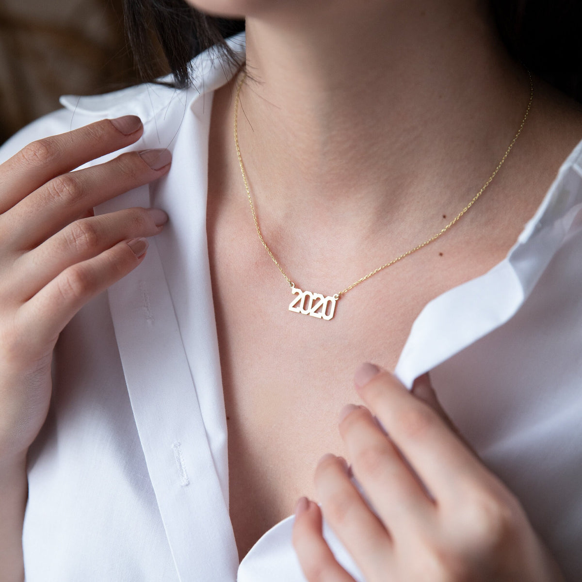 Number Necklace • Personalized Gift for Her • Gold Number Pendant • Sports Number Necklace • Number Year Necklace • Sport Jewelry • Baseball