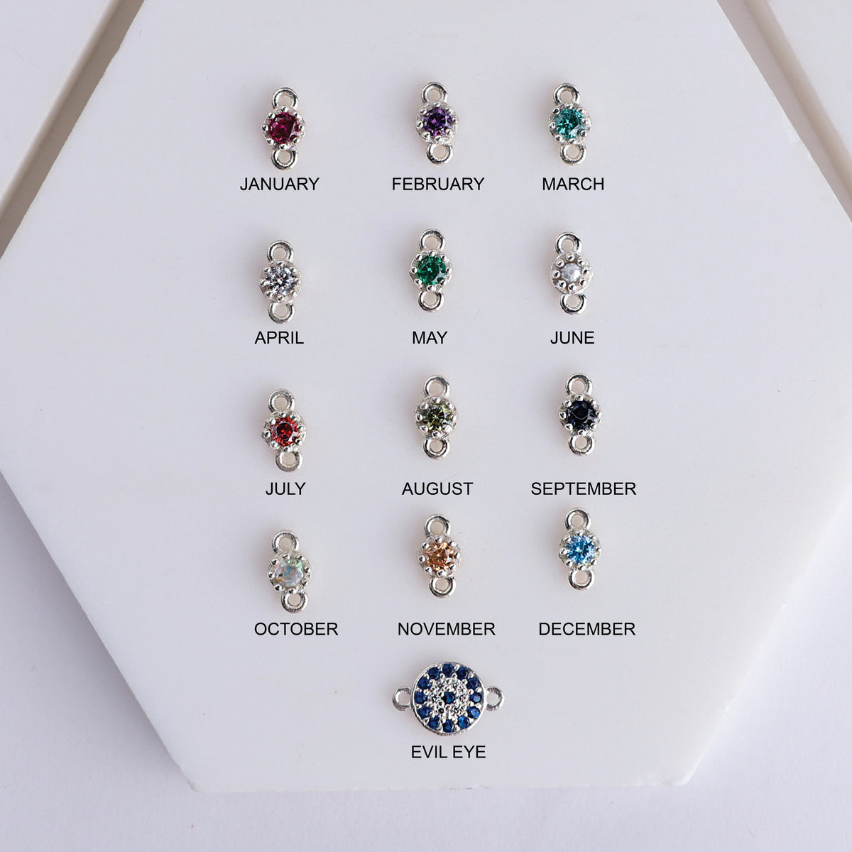 Handmade Memorial Family Multiple Name Necklace • Dainty Gold Double Two Name Necklace with Birthstone • Birthday, Christmas Gifts for Her
