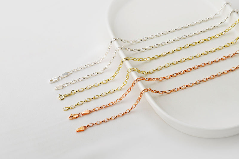 14K Gold Doc Delicate Chain by NecklaceDreamWorld, Layered Necklace, Dainty Jewelry Unique Birthday Gifts