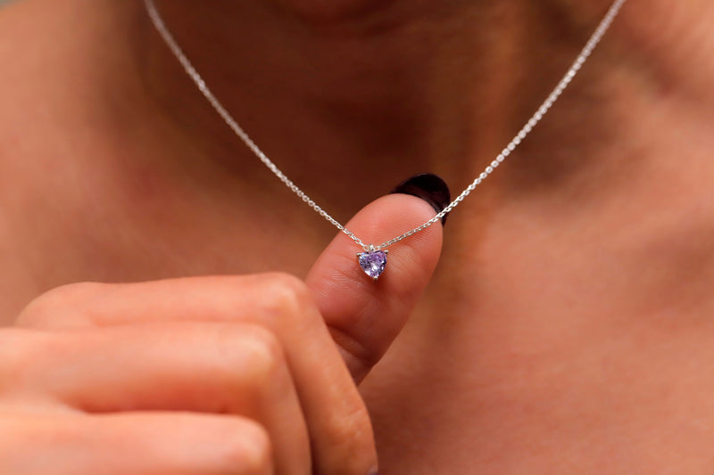 Delicete Pink Quartz, Ametrine, and Amethyst Crystal Choker Necklace in 14K Gold, Sterling Silver and Rose Gold by NecklaceDreamWorld