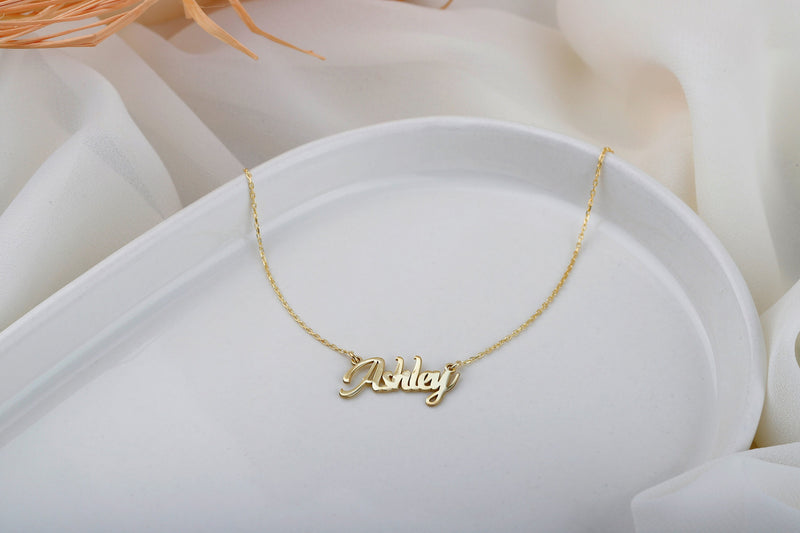 Delicate Name Necklace, 14K Gold Filled Custom Name Necklace, Necklaces for Women, Dainty Name Necklace, Gifts for Her by NecklaceDreamWorld